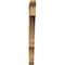 Ekena Millwork Balboa Slat Smooth Bracket, Western Red Cedar, 3 1/2"W x 38"D x 42"H BKT04X38X42BOA06SWR - alternate 4